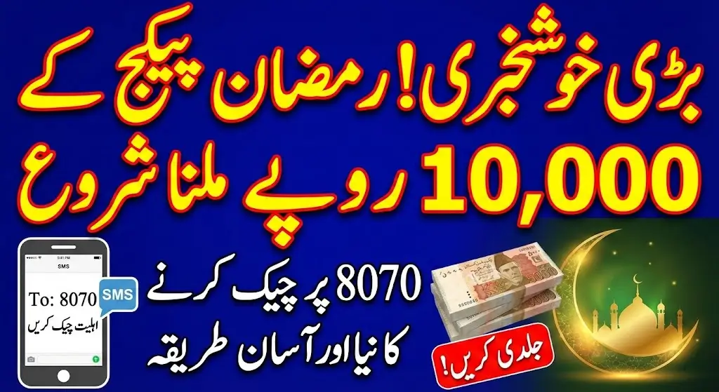 How to Verify 8070 PSER Ramzan Package 2026 Online and via SMS Complete Guide