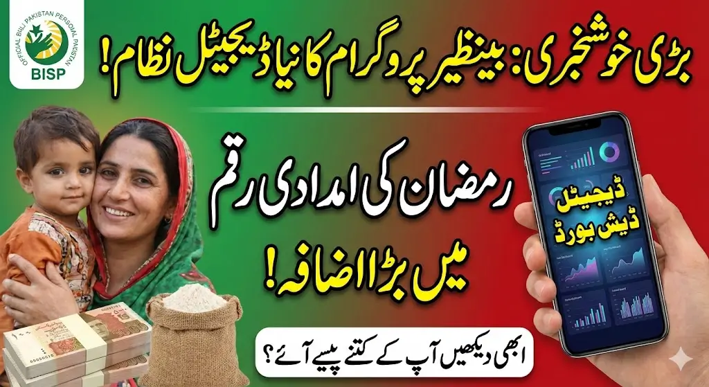 BISP Announced Digital Dashboard for Benazir Nashonuma Program Selected Women